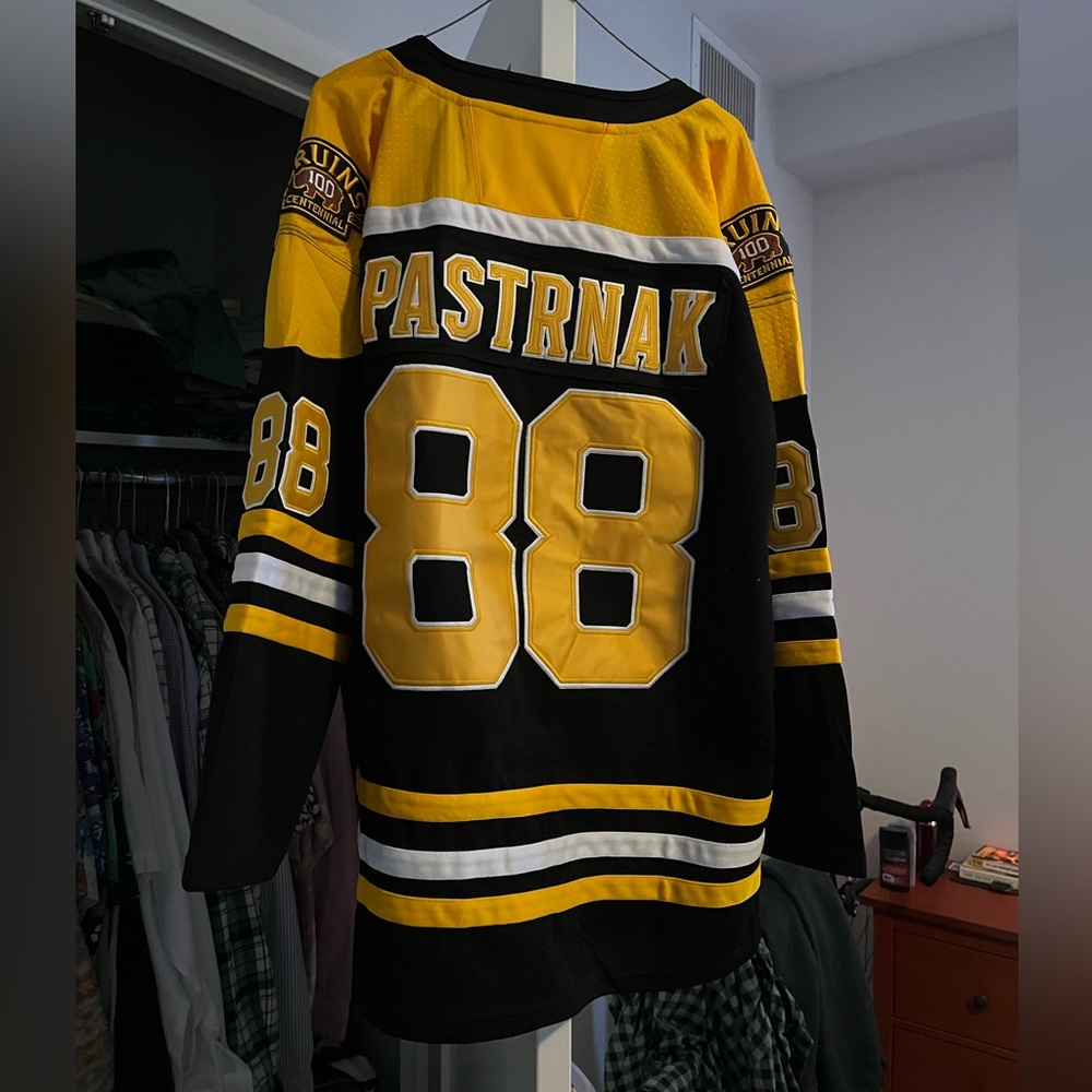Pastrnak Bruins Jersey